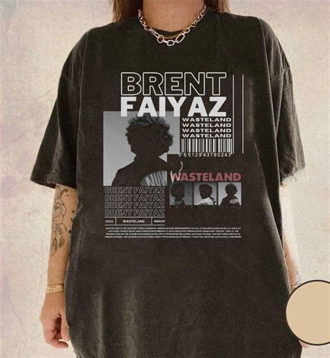 Limited Brent Faiyaz Wasteland T Shirt Brent Faiyaz Hoodie Etsy