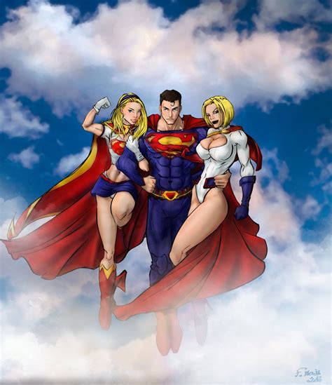 On Deviantart Supergirl Superman