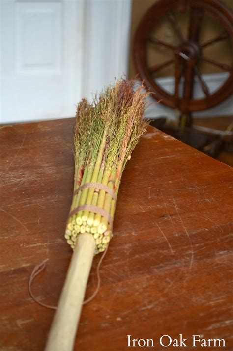Iron Oak Farm Broom Making Broom Wiccan Crafts Broom Corn