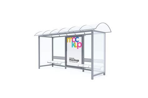 Bus Stop Billboard Mockup Graphic by shahsoft · Creative Fabrica