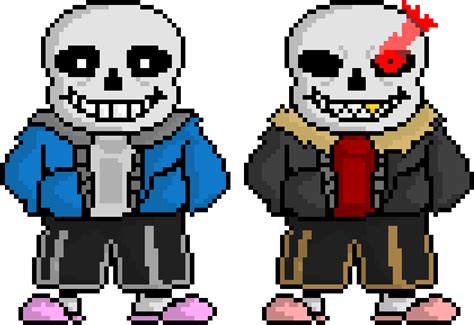 Download Undertale Sans Underfell Pixel Art Maker Graphic Free Sans