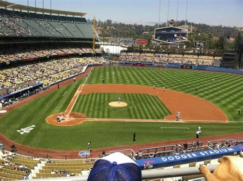 Dodger Stadium Section 10rs Home Of Los Angeles Dodgers