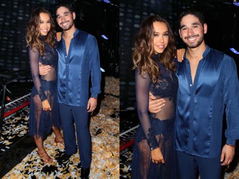 Alan Bersten And Alexis Ren Teamrenten Alexis Ren Dwts Dancing With