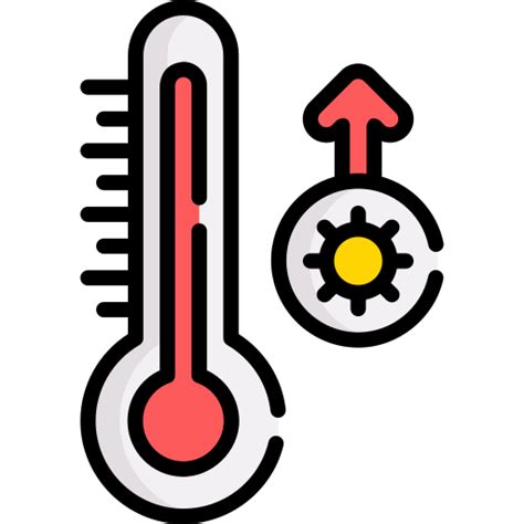 High Temperature Free Weather Icons