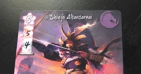 Legend Of The Five Rings The Card Game Extended Shinjo Altansarnai