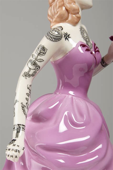The Tattooed Porcelain Dolls By Jessica Harrison Arent Your Usual