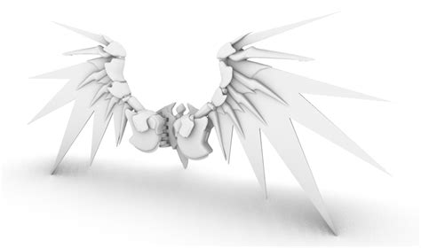 Stl File Mercy Devil Imp Wings 3d Print Ready 😈・3d Print Model To