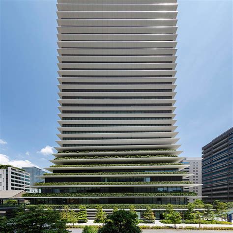 Ingenhoven Architects Unveils Pair Of Plant Covered Skyscrapers In