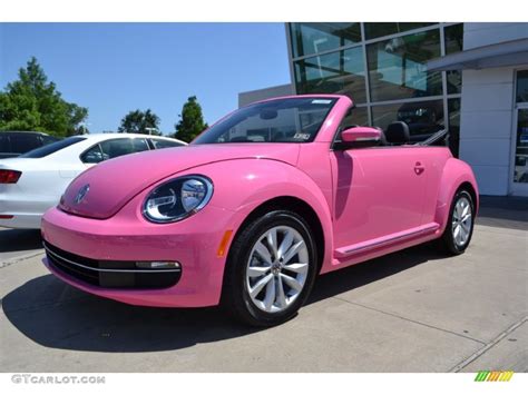 Custom Pink 2013 Volkswagen Beetle Tdi Convertible Exterior Photo