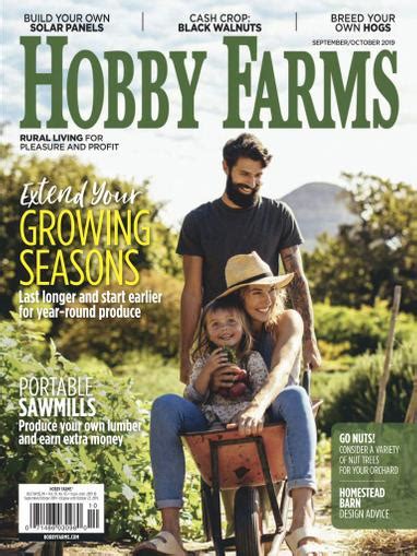 Hobby Farms Magazine Subscription Discount Rural Living For Pleasure