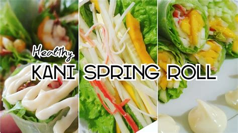 Healthy Kani Spring Roll Philippines Youtube