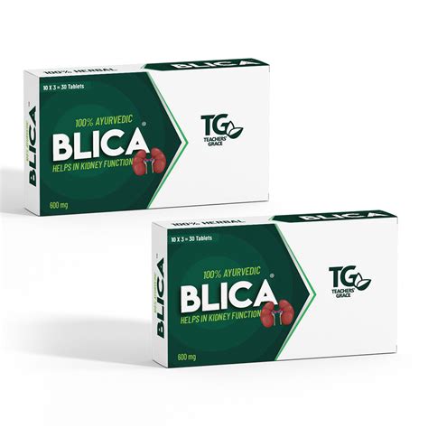 Blica Helps In Kidney Function Pack Of 2 Teachers Grace
