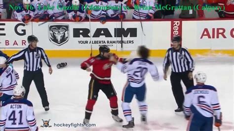 Top Ten Nhl Hockey Fights Of 2013 Jan Dec Hd Youtube