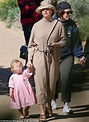 Katy Perry holds hands with daughter Daisy Dove, one, who WALKS as they ...