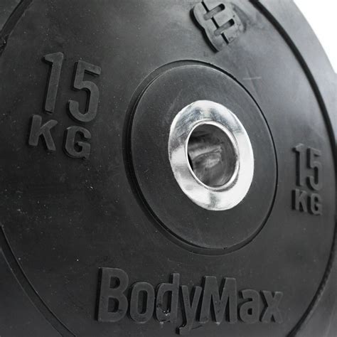 Bodymax Olympic Rubber Bumper Weight Plates Bodymax Fitness