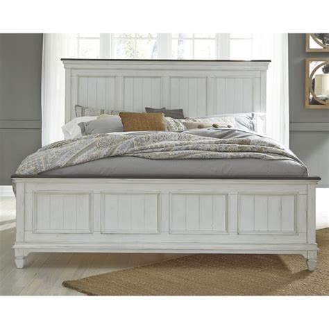 Liberty Furniture Allyson Park 417 Br Qpb Cottage Queen Panel Bed With