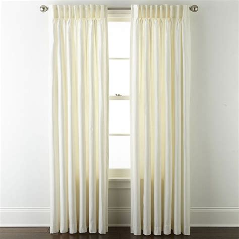 Jcpenney Home Supreme Pinch Pleat Curtain Panel Panel Curtains