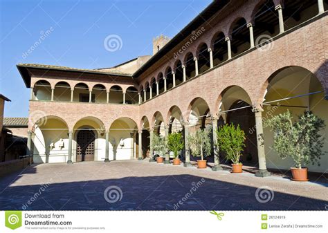 Sanctuary Of Saint Catherine In Siena Italy Stock Image