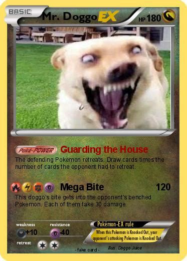 Pokémon Mr Doggo 3 3 Guarding The House My Pokemon Card