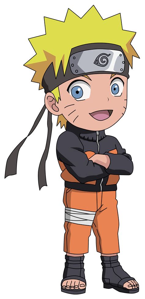 Naruto Uzumaki Naruto Chibi Male Transparent Png Vector Trace 40661