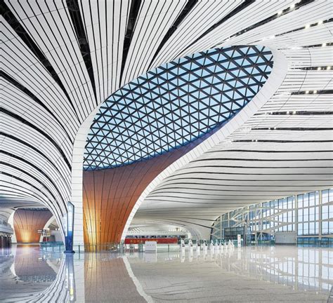 Zaha Hadid Architects Giant Starfish Shaped Airport Opens In Beijing