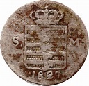 6 Kreuzer - Bernard II - Ducado de Sajonia-Meiningen – Numista