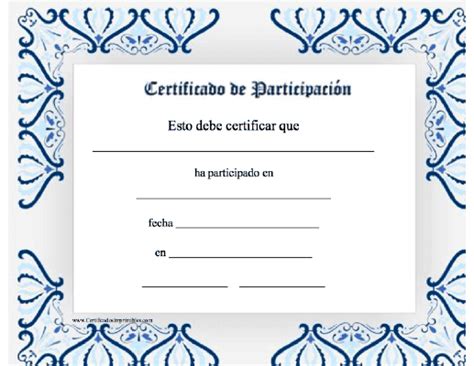 Fabuloso Certificados Para Imprimir Pj18 Ivango