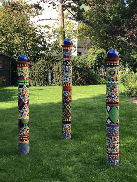 Pin By Paula Curtis On Mosaic Totem Poles In 2022 Mosaic Garden Art