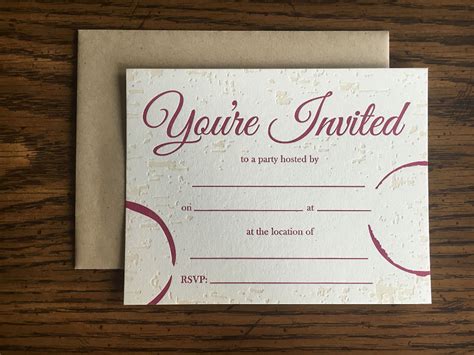 Blank Invitation 13 Examples How To Place