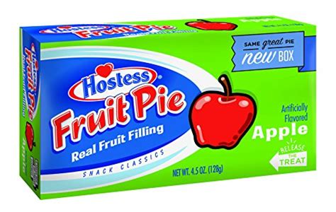 Hostess Fruit Pies Apple 45 Ounce Pack Of 6 Packaging May Vary Food Beverages Tobacco
