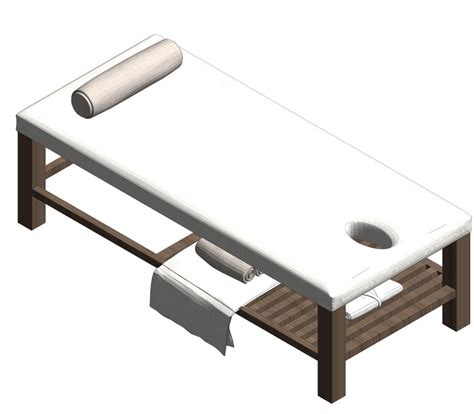 Revit Massage Bed 1 Model And Object