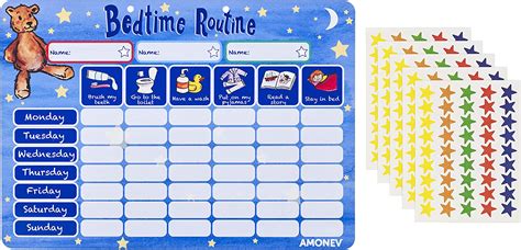 Toys And Hobbies Reusable With Pen Childrens Personalised Reward Chart