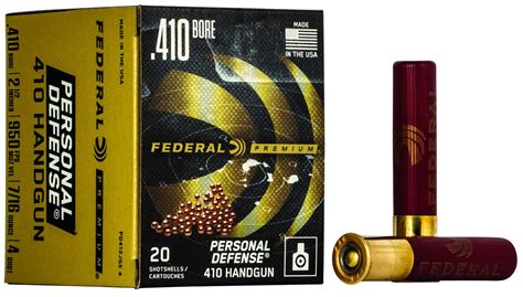 Federal Pd412jge000 Premium Personal Defense 410 Bore 25 Buckshot 000
