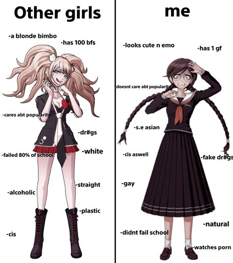 Toko X Junko Edition Super Danganronpa Danganronpa Memes Danganronpa