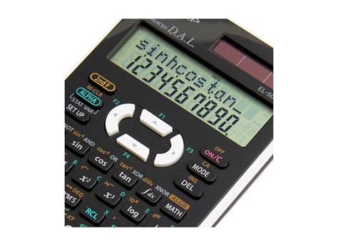 Calculadora Científica Sharp EL X com o Melhor Preço é no Zoom