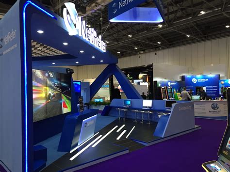 Netrefer At Ice Totally Gaming Exhibition Stand Design Trade Show