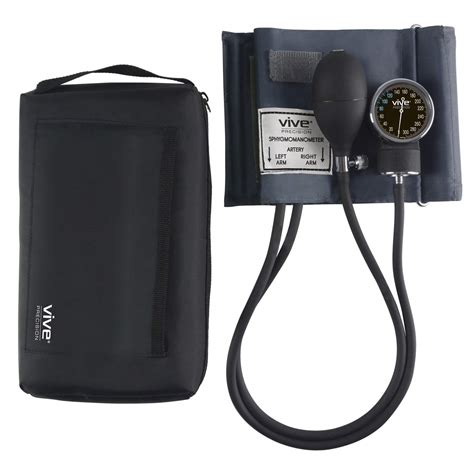 Vive Precision Aneroid Sphygmomanometer Manual Blood Pressure Cuff With