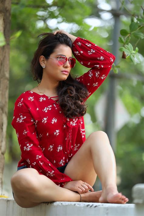 Amrita Acharya Latest Hot Photoshoot In Jungle Beauty Girls Around