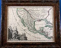 México mapa impresión de un mapa de 1810 en pergamino - Etsy México