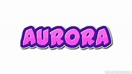 Aurora Logo | Free Name Design Tool from Flaming Text