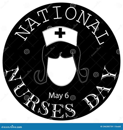 National Nurses Week International Nurse Day Woman In Uniform With Stethoscope Heart With