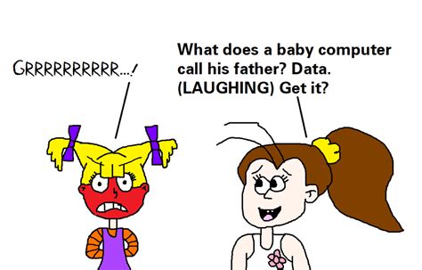 Luan Louds Computer Joke Made Angelica Angry By