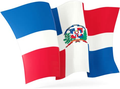 Dominican Republic Flag Png Isolated Photo Png Mart