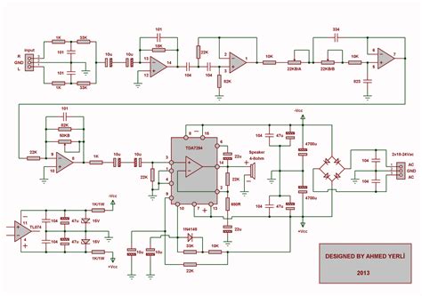 This is a simple amplifier circuit diagram tda7294 240w stereo.really it's a noice less amplifier circuit diagram. Tda7294 Subwoofer Circuit - Circuit Diagram Images