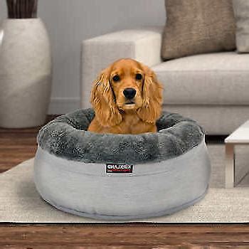 Now that you are familiar with the most common materials used to stuff dog beds, there are in summary: Kirkland Signature 24 Dog Bed, Gray Diamond