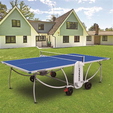 When thinking about getting a table tennis table for your home, the biggest advantage of an outdoor table is you have more space to play. Donnay Outdoor 1 Table Tennis Table | Table Tennis Pro
