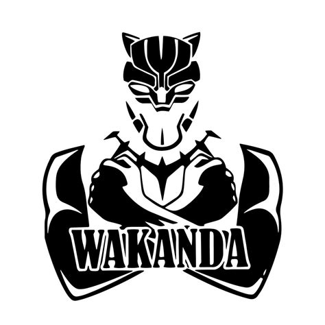 Wakanda Forever Svg Black Panther Png Datei Sofort Download Etsyde