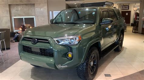 2021 Toyota 4runner Trail Special Edition In Army Green Too Gimmicky
