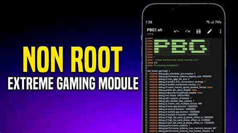 No Root Extreme Gaming Module Max Performance Performance Boost