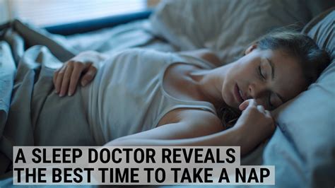 A Sleep Doctor Reveals The Best Time To Take A Nap Youtube